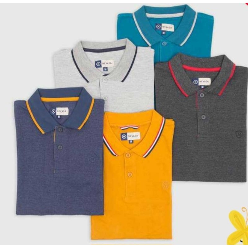 Kaos Polo Pria Nevada