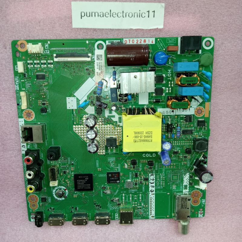 SHARP SMART TV  2T-C42EG1I - SHARP 2T C42EG1i DIGITAL TV MESIN TV LED MAINBOARD MOTHERBOARD MB MOBO 