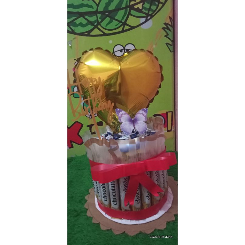 

[Ready]Buket Snack tarik chocolatos 24 pick/35slot