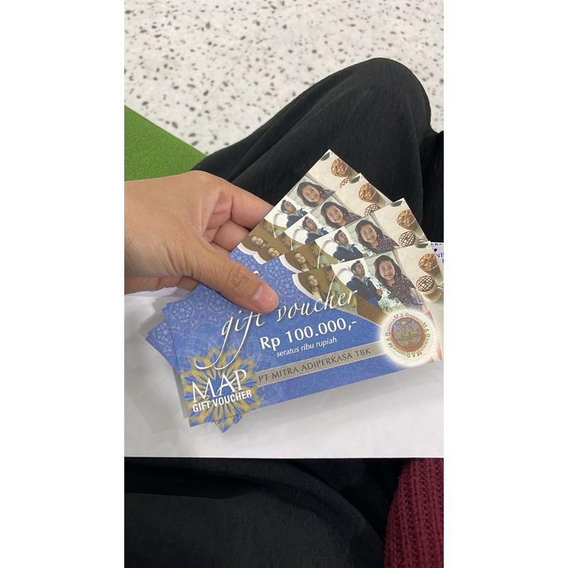 VOUCHER BELANJA MAP MURAH PECAHAN 500Rb dan 100Rb