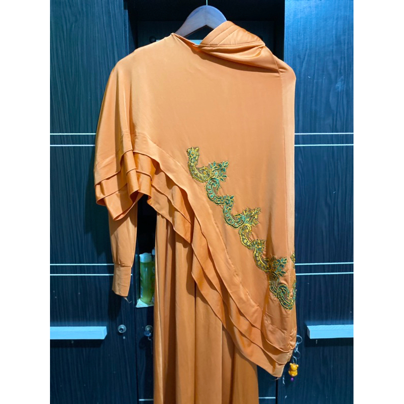 set gamis busui gamis jersey set dengan khimar set khimar busui set gamis lebaran panjang murah prel
