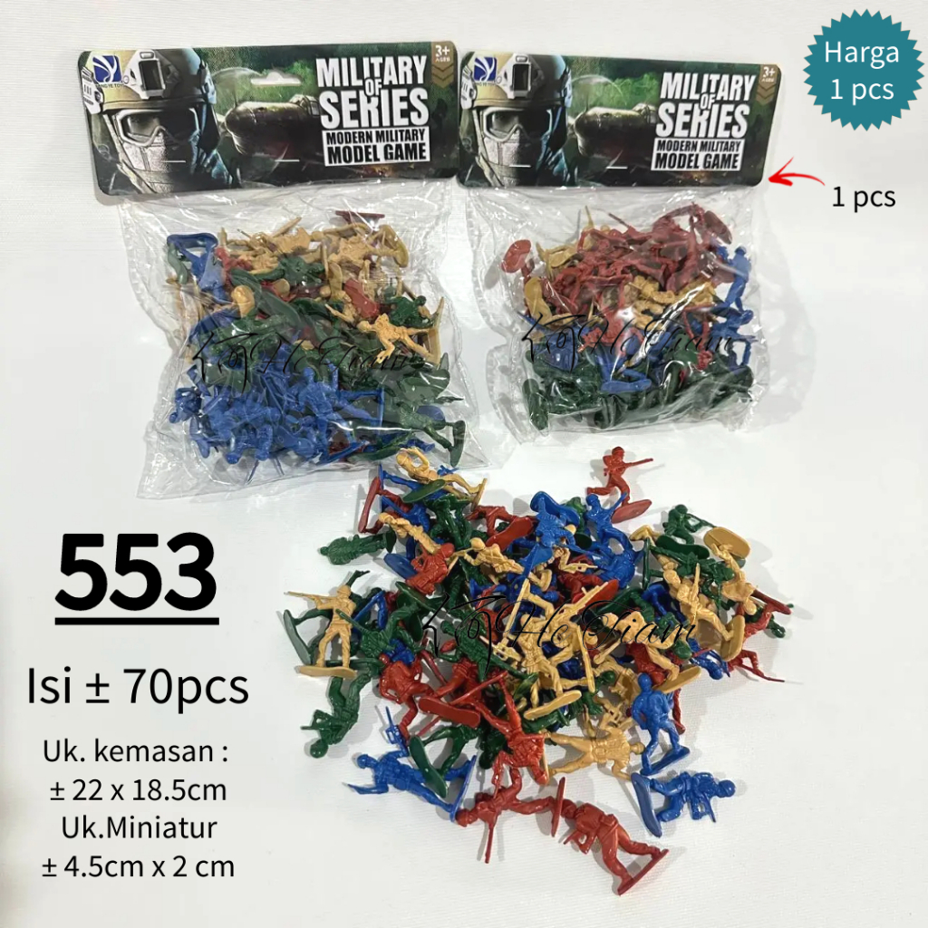 Mainan Tentara Military AR-06 / Mainan Figure Tentara