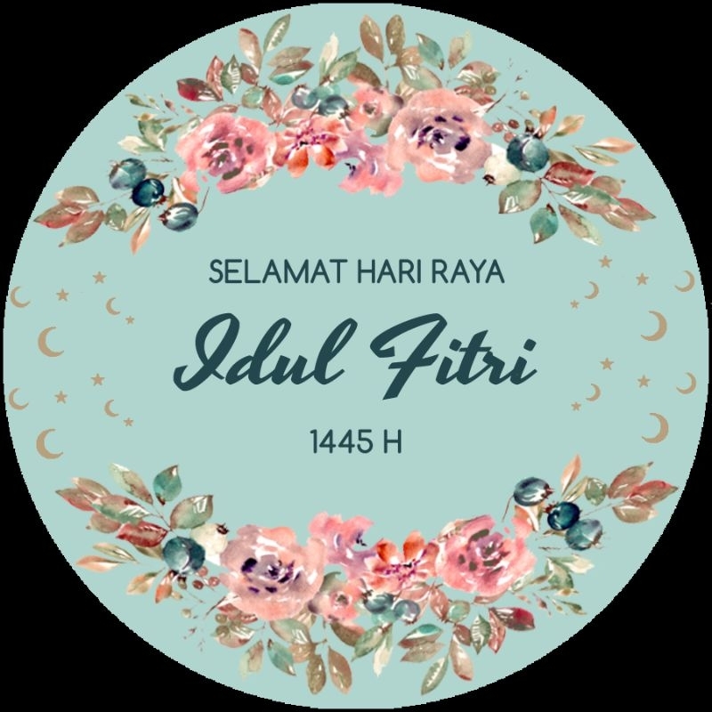 

Sticker bulat selamat Idul Fitri 1445 H (2024) - isi 20 pcs