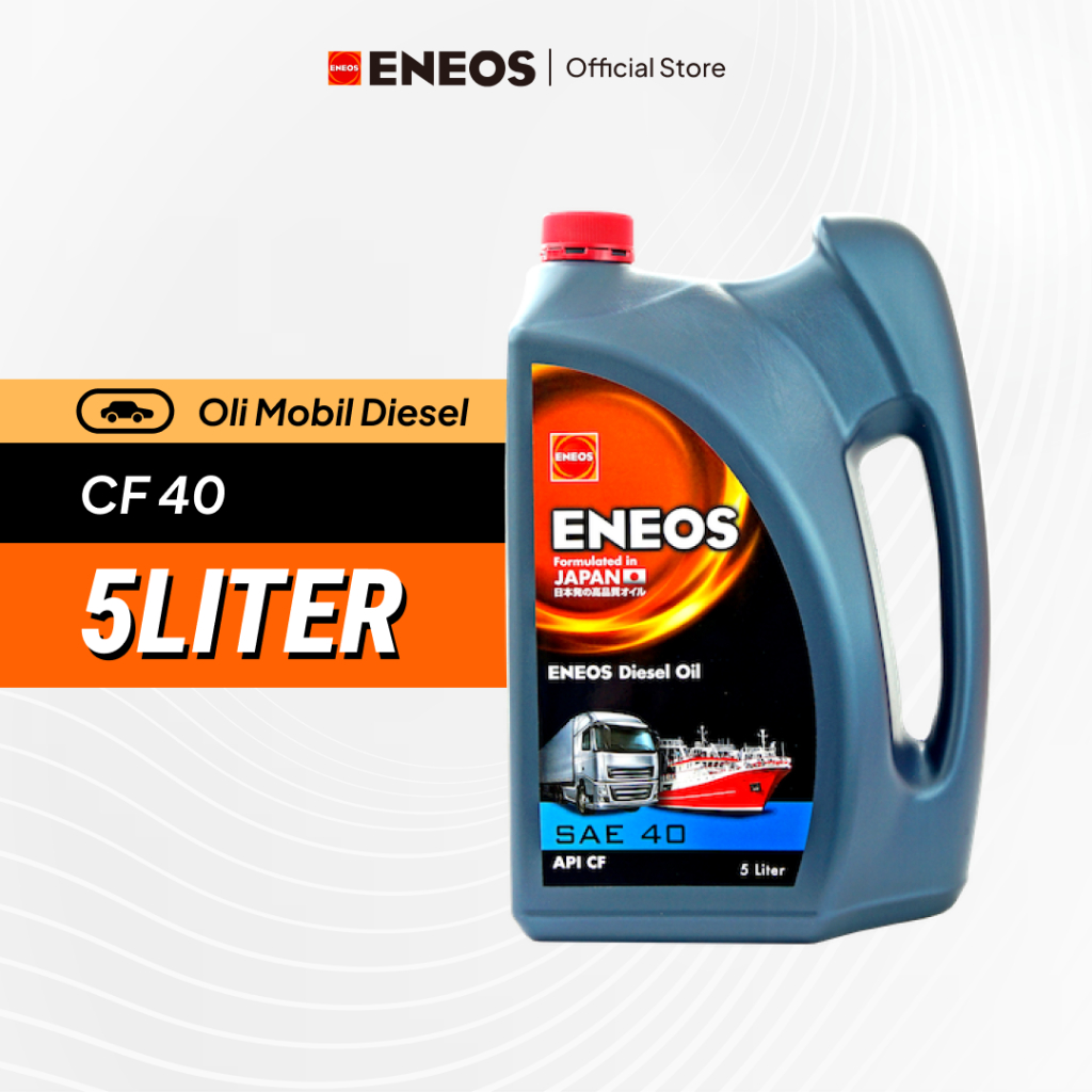 ENEOS Oli Mesin Mobil Diesel CF40 Kemasan 5L