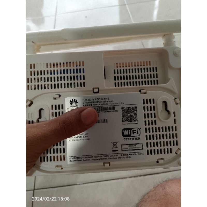 router Huawei EG8141H5 Bukan Huawei 5h5