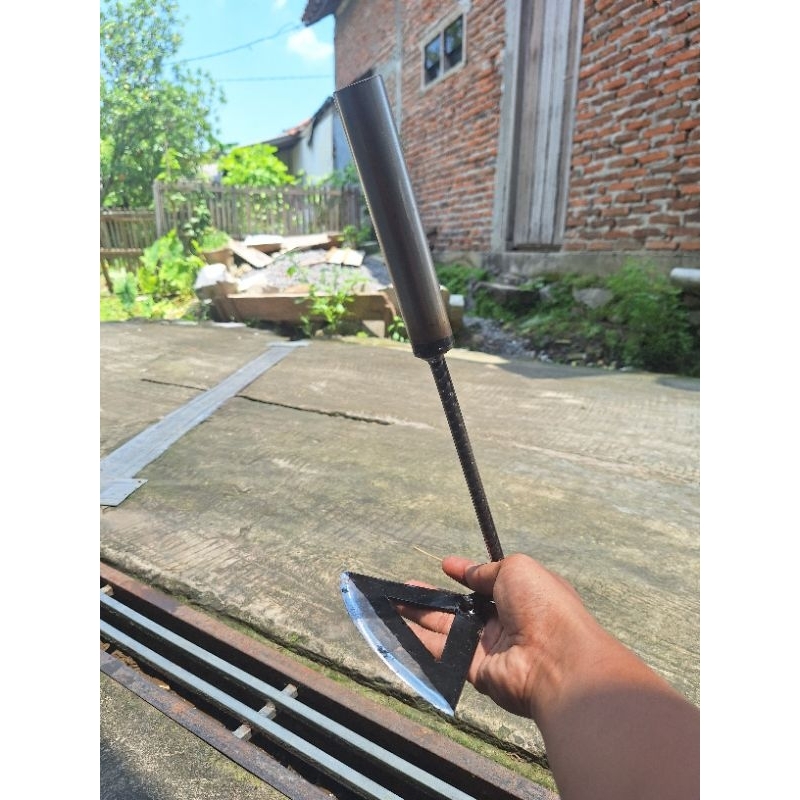 Paket cangkul rumput lubang tengah isi 2 pcs -Cangkul rumput kecil - cangkul berkebun