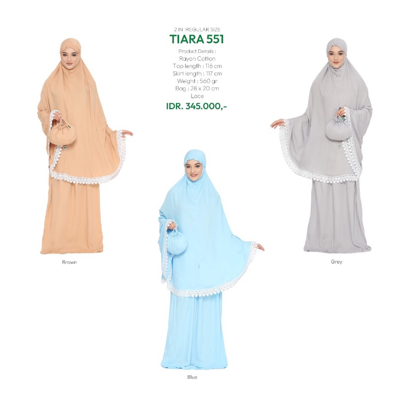 Mukena Tatuis Tiara 551