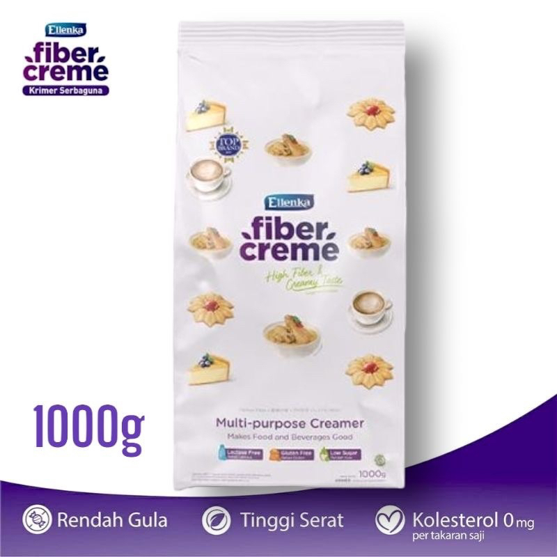 

FIBER CREME - 1 KG Pouch | Creamer Krimer Pengganti Santan dan Susu untuk Masakan