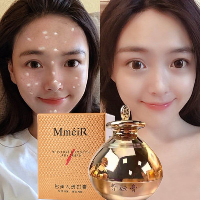 Mmeir gold Lady cream pemutih alami,mencerahkan ,moisture & smooth lady cream/ anti wrinkle