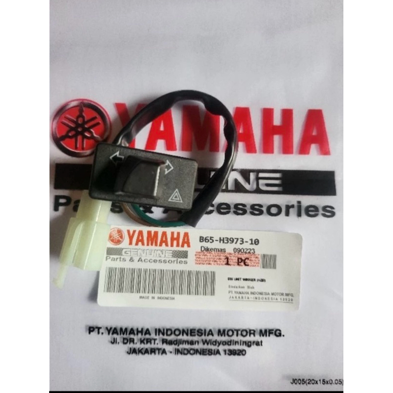 Tombol Sakelar Saklar Lampu Sein Sen HAZARD Yamaha Aerox 155