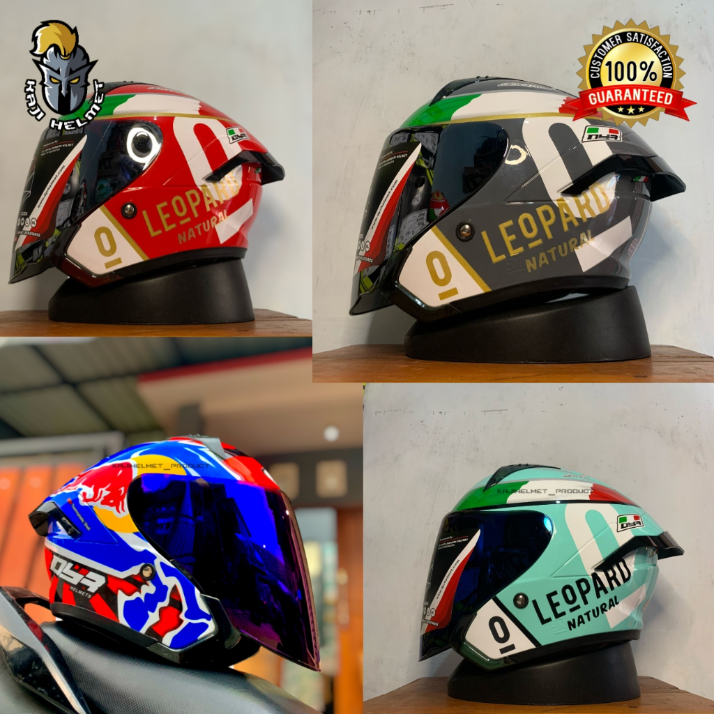 HELM DYR SUBARU MOTIF PAKET GANTENG ORIGINAL SNI GRATIS ONGKIR
