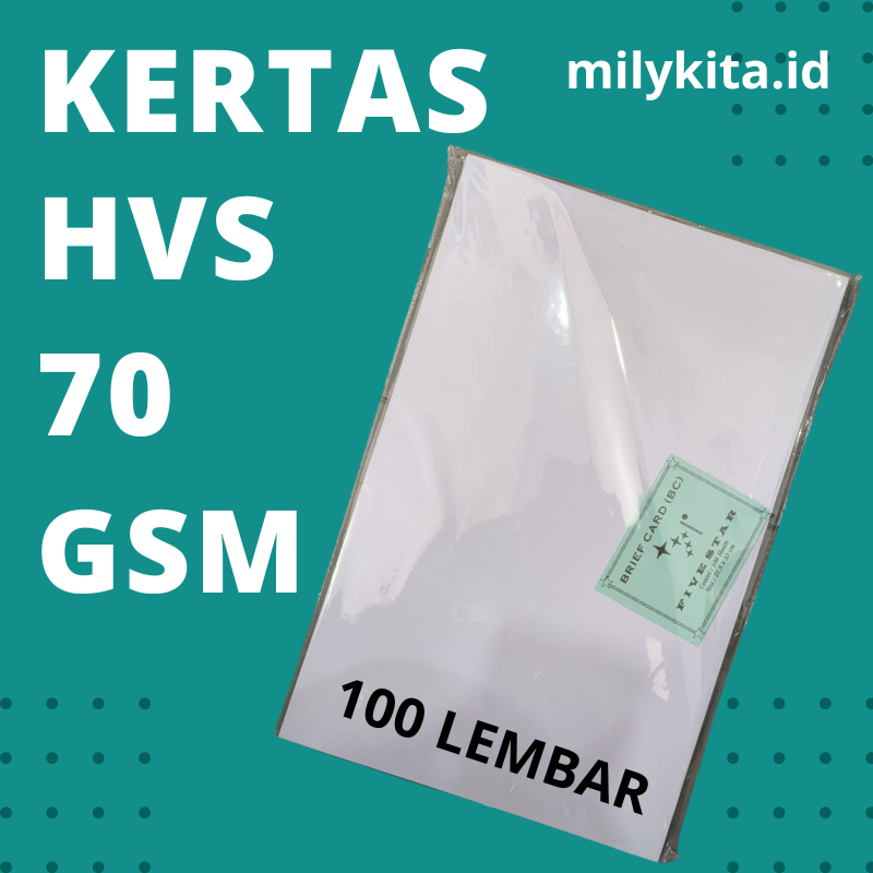 

(100 Lembar) Kertas Print Hvs 75 gsm Folio F4 kuarto A4 Eceran Pack Promo Murah
