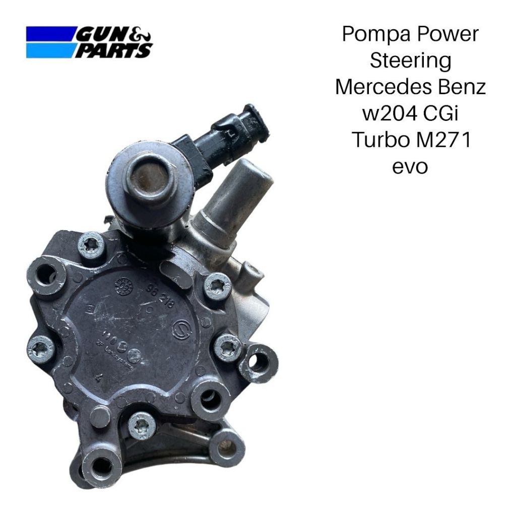 Pompa Power Steering Mercedes Benz W204 CGi Turbo M271 Evo Minus Puley Pecah Sparepart Mobil Copotan