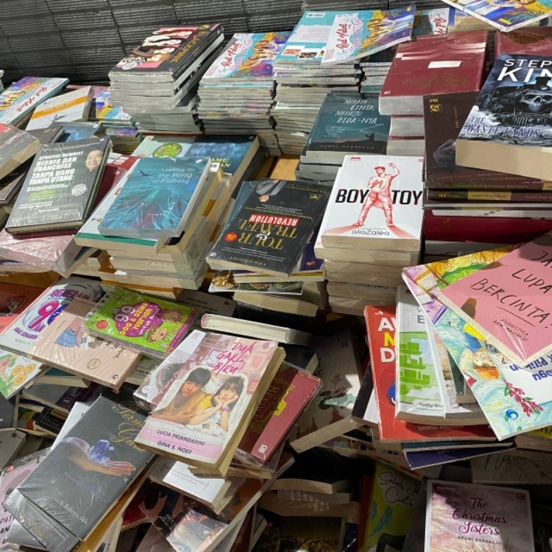 Obral Novel Murah Buku Original Preloved Novel