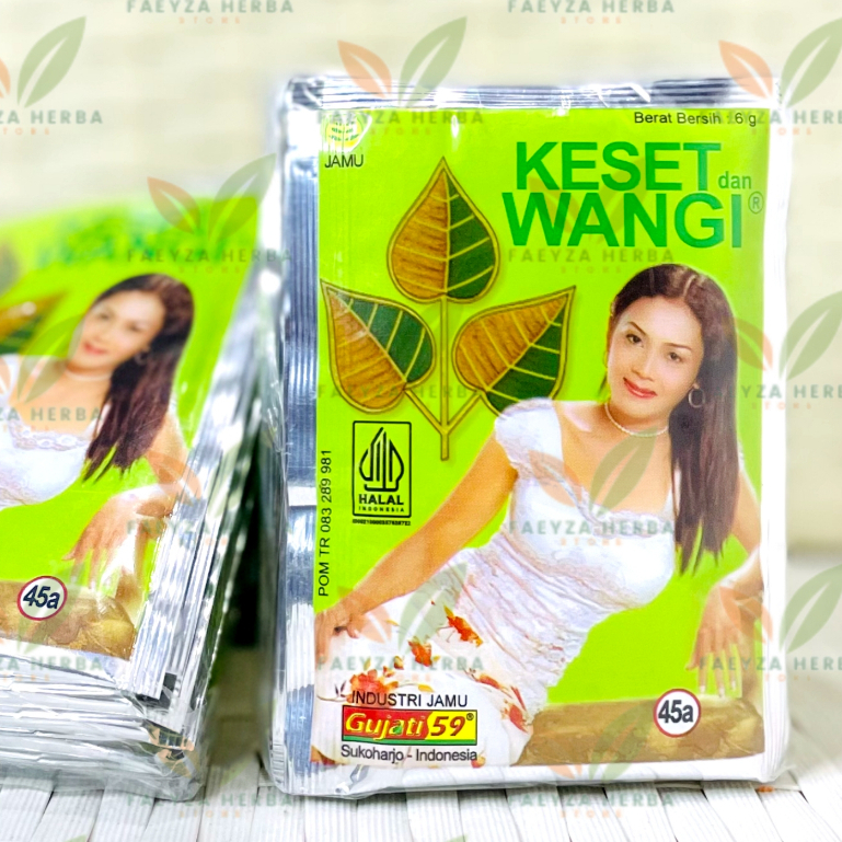 

Jamu Keset & Wangi Serbuk Gujati