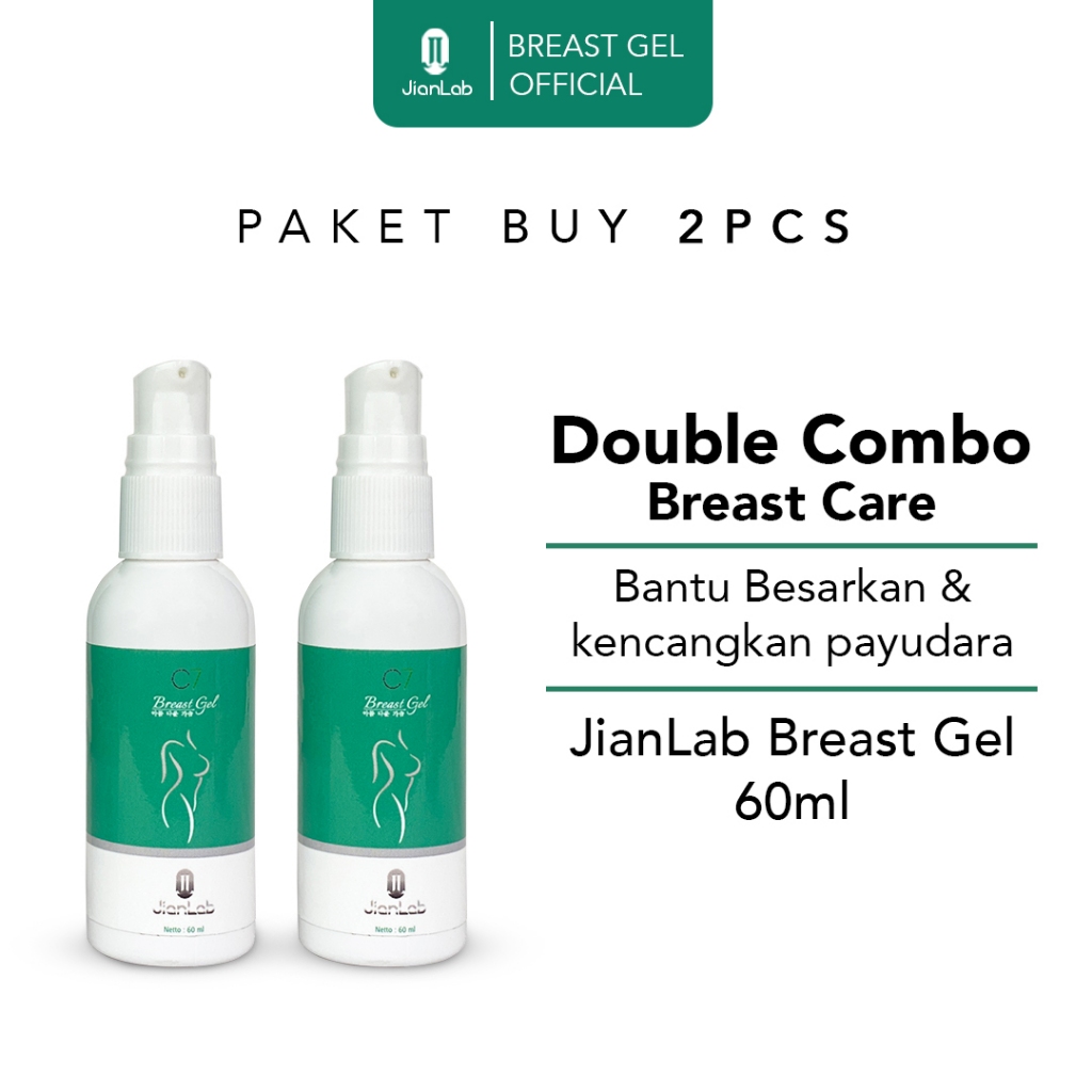 Promo Beli 2 Jianlab Breast Gel - Pembesar Payudara & Mencerahkan Area Puting
