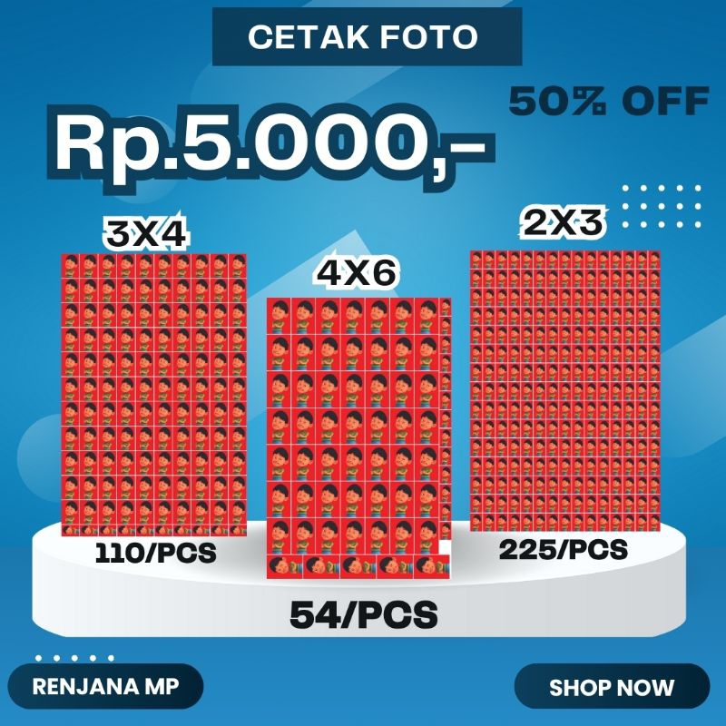 

Paket Cetak Foto murah