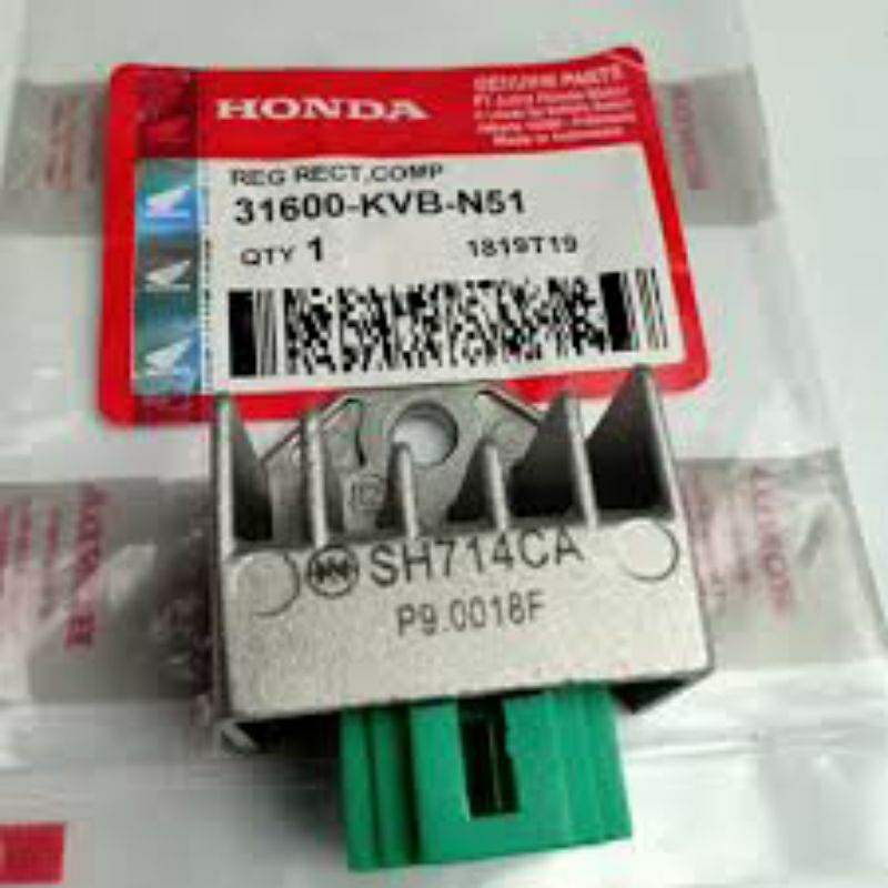 ORIGINAL AHM Kiprok Regulator Motor Honda Revo Vario 110 125 Blade Beat Fi Esp Scoopy KVB ORI Karbu 