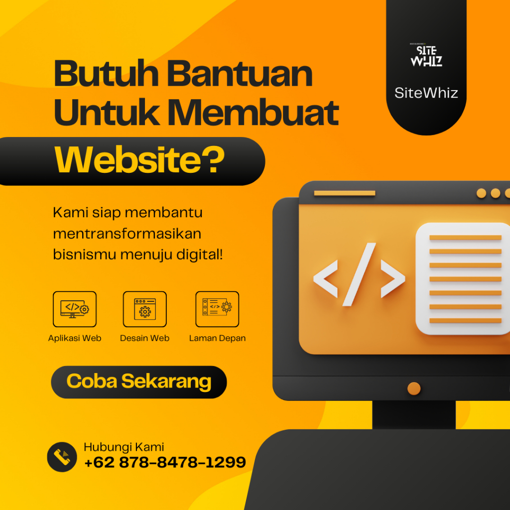Jasa Pembuatan Website Custom