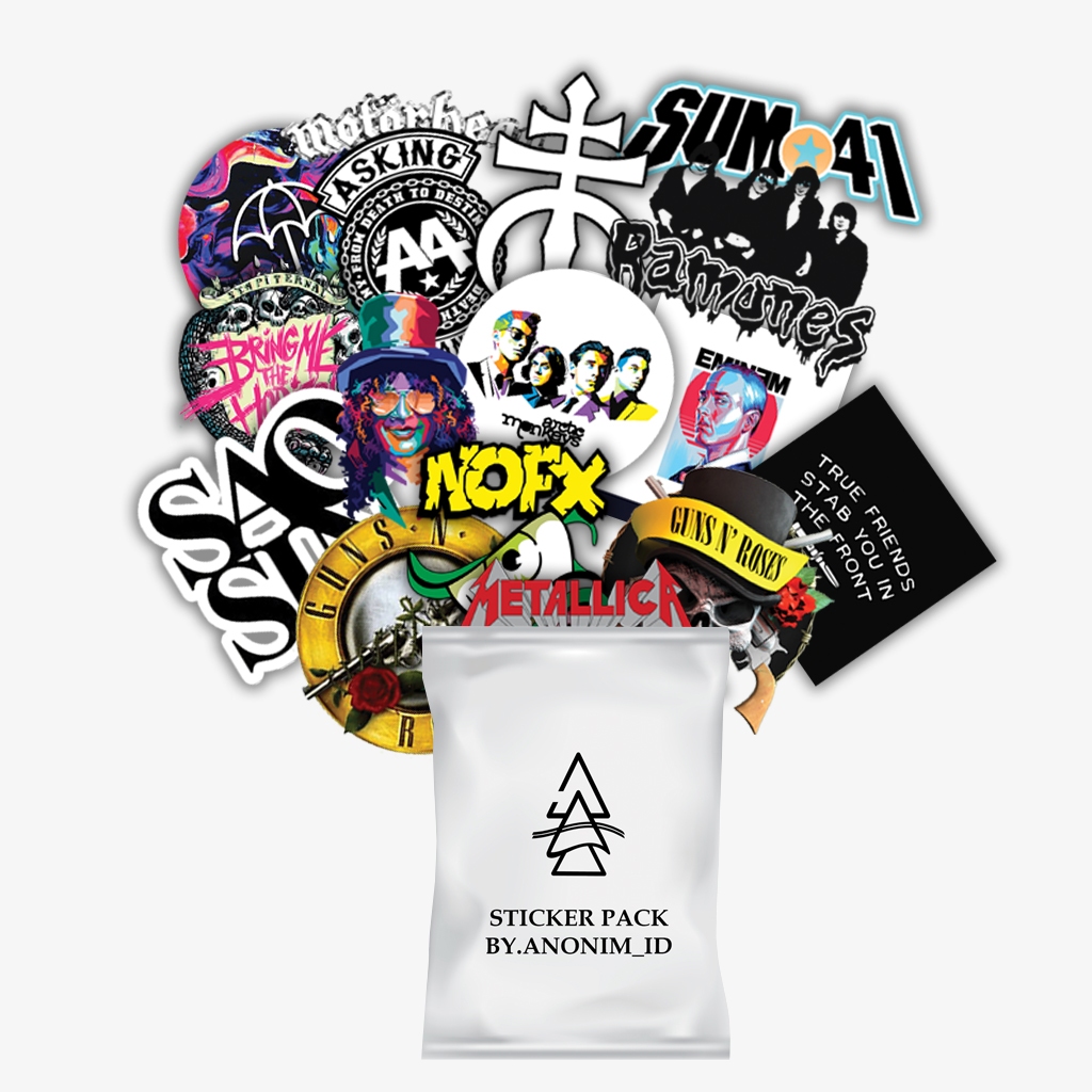 

Sticker Pack Band Stiker Band Aesthetic Anti Air Dan Gores