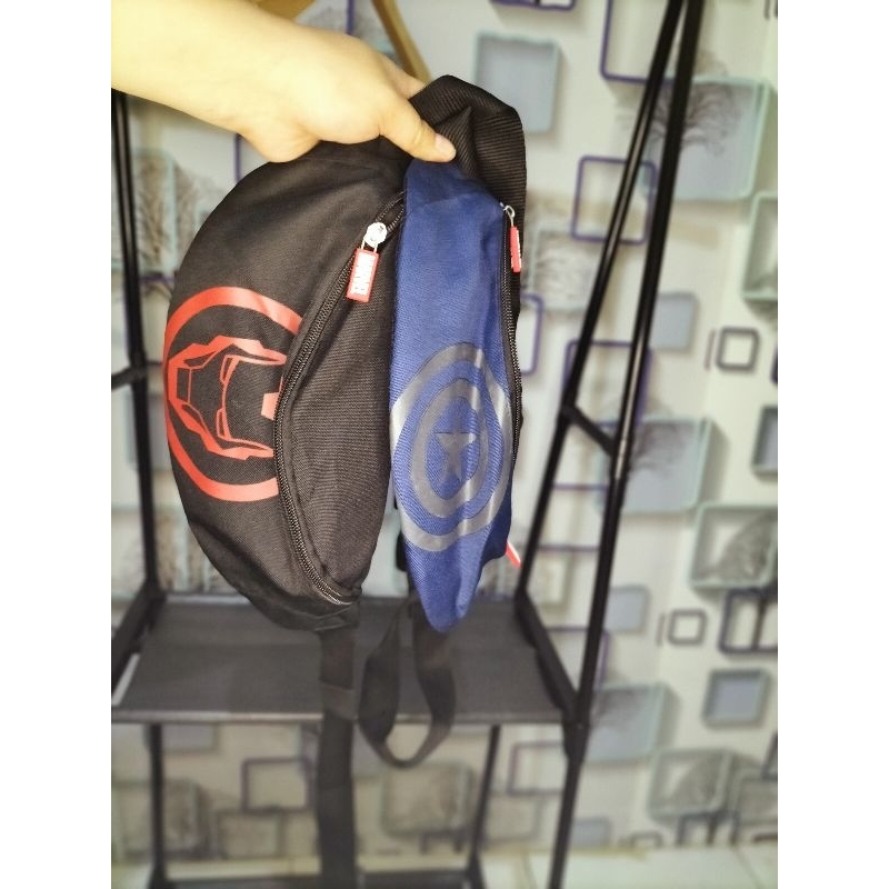 TAS SELEMPANG ANAK LAKI-LAKI ASLI MARVEL