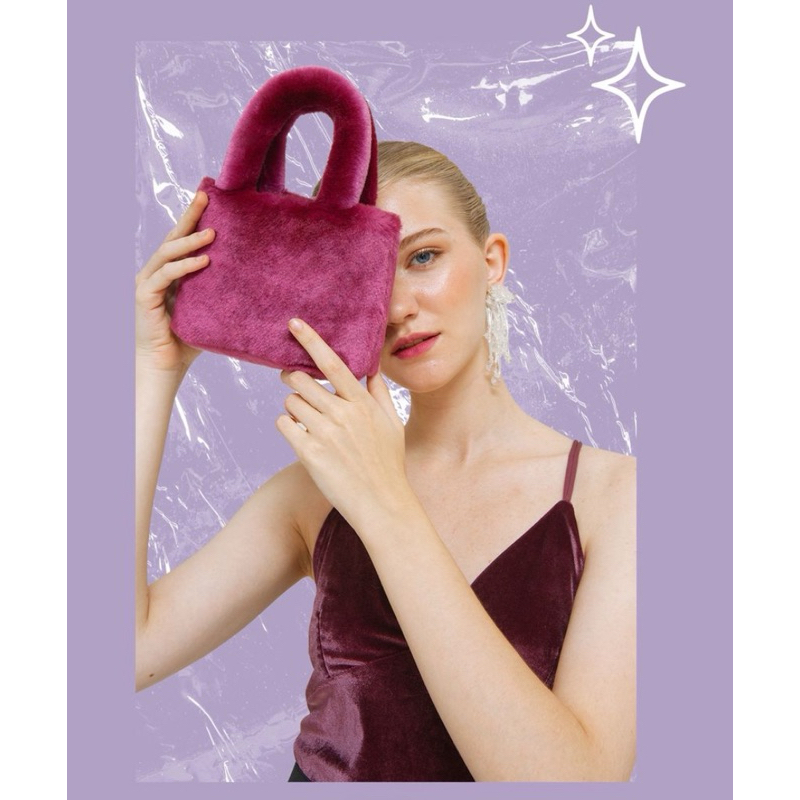 Fluffy Bag Bling It On