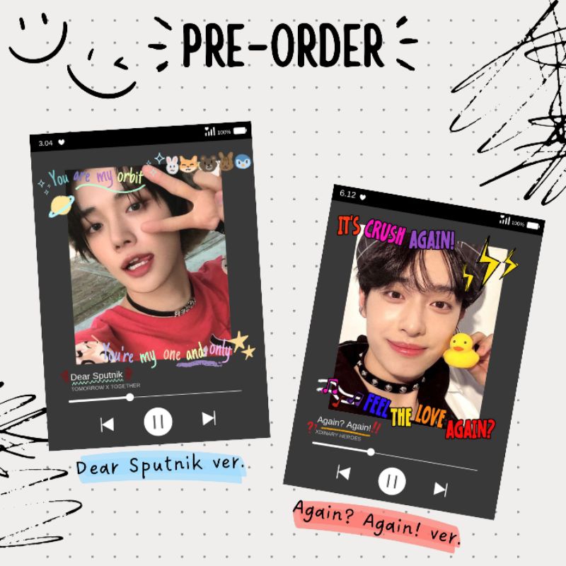 Photocard holder / Cahol / PC Holder TXT & XH