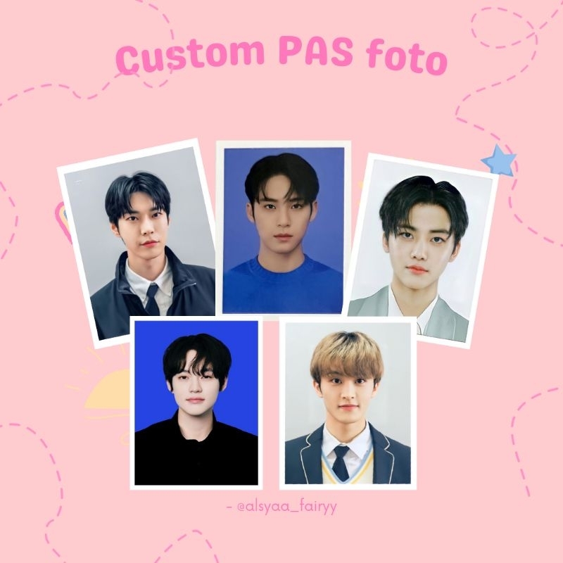 Cetak Pas Foto | Pas Foto KPop Custom