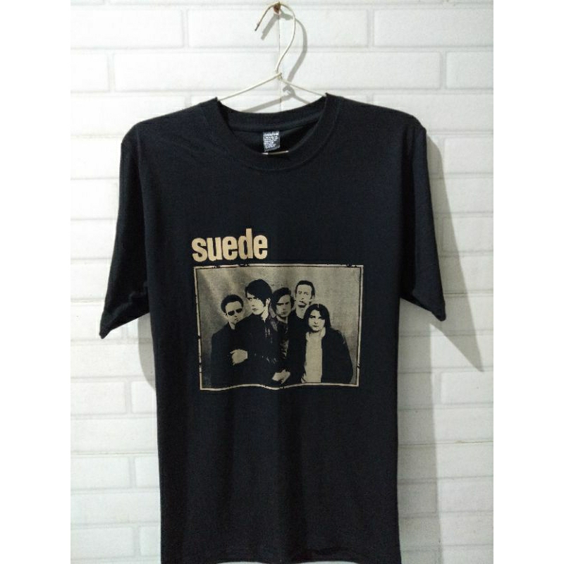 Kaos Musik band suede - tidak ada jahitan pinggir