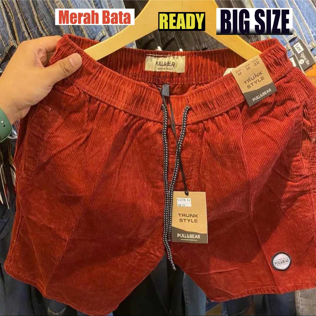 CELANA PENDEK JUMBO & STANDART CORDUROY PREMIUM