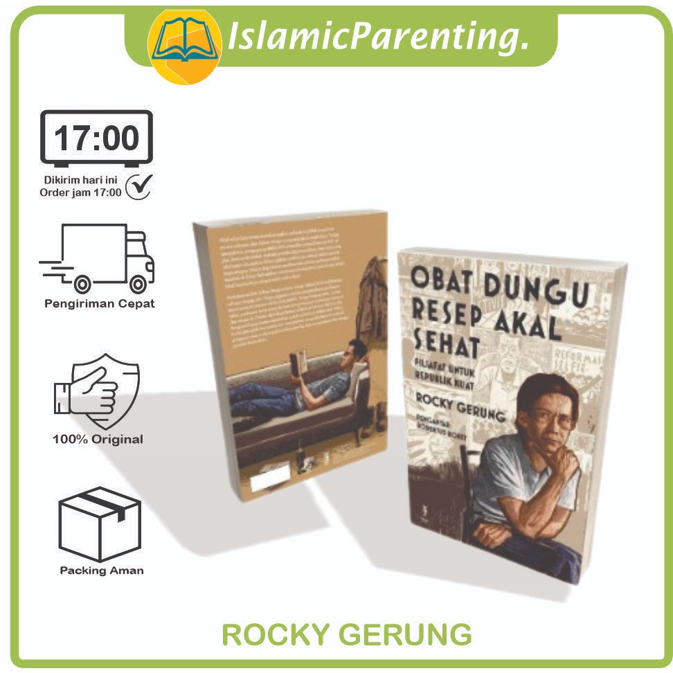 Buku Rocky Gerung Obat Dungu Resep Akal Sehat