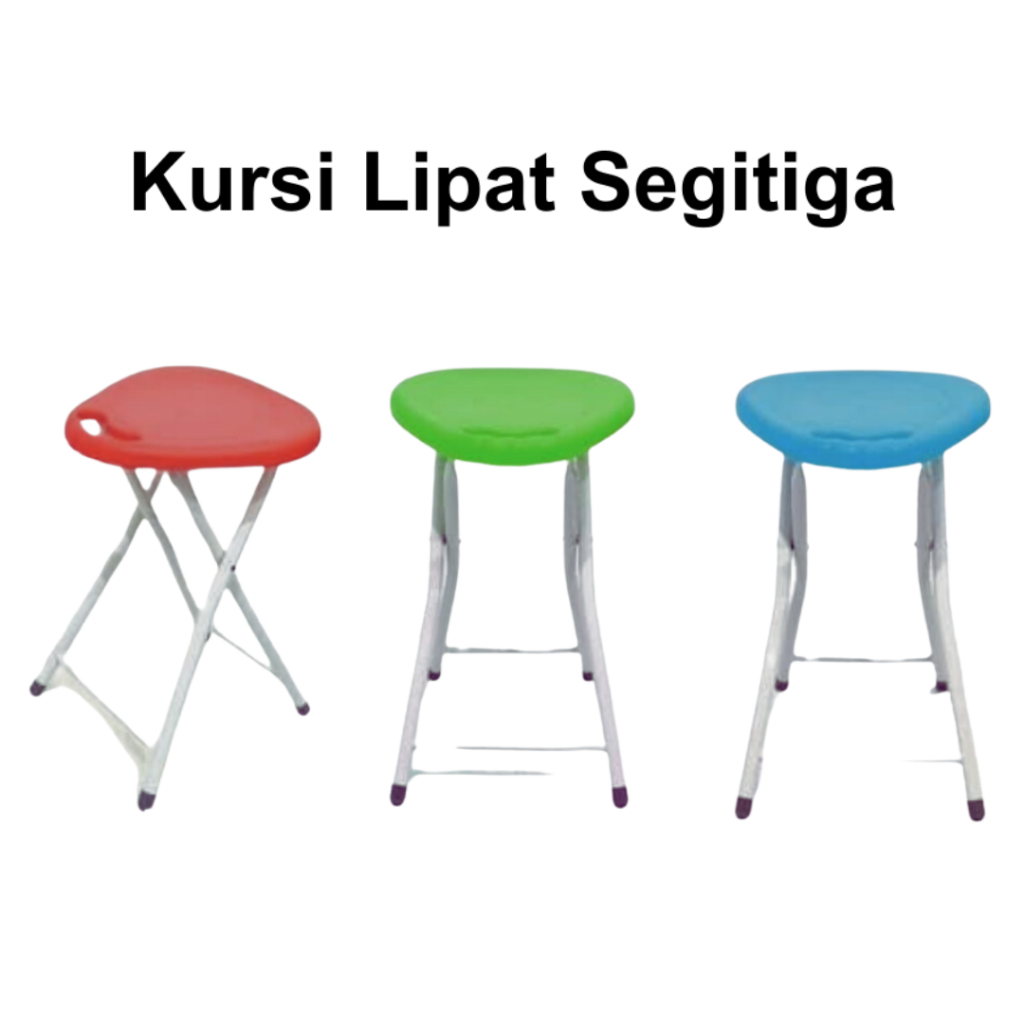 Kenmaster Kursi Lipat portable segitiga kursi / kursi / kursi lipat outdoor/ kursi lipat / kursi lip