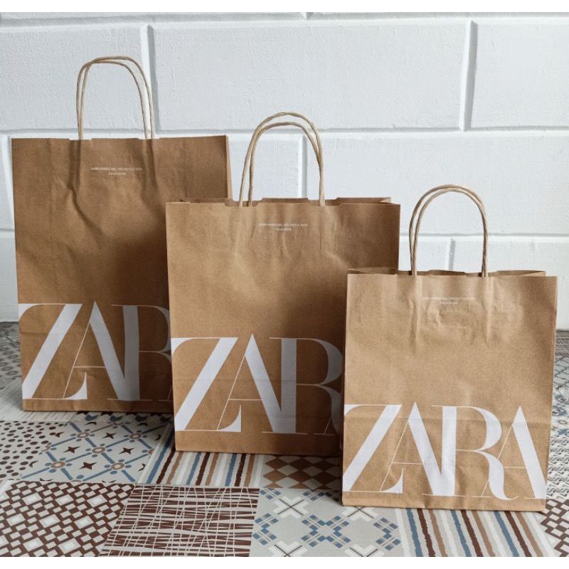 

paperbag zara