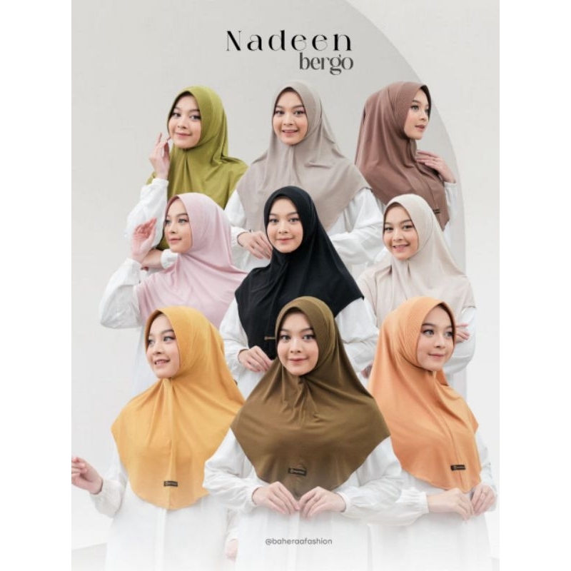 BERGO NADEEN JERSY PREMIUM/ BY NAYMA HIJAB