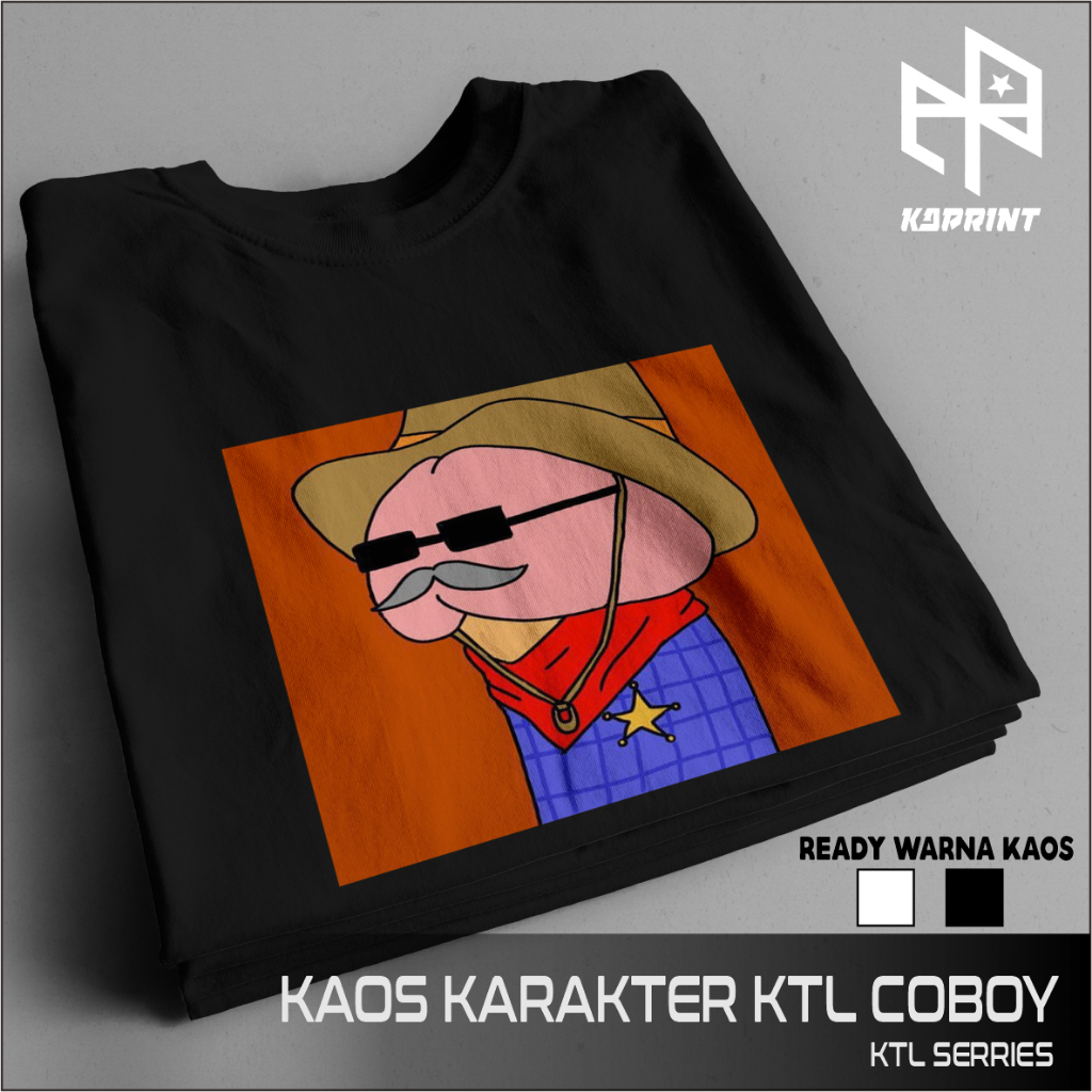 BAJU / KAOS / T-SHIRT KNTL SERRIES COBOY