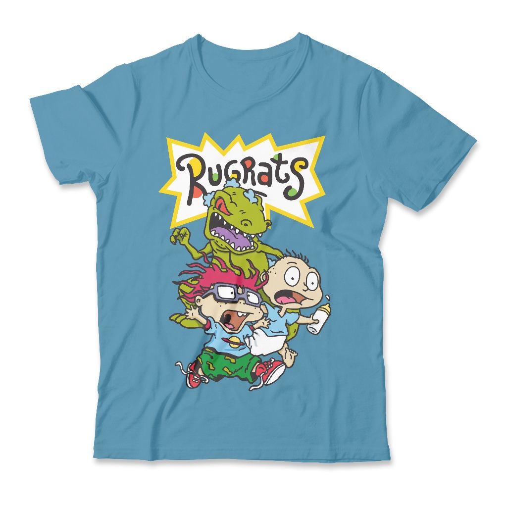 Kaos Tshirt Anak Laki Laki Perempuan Kartun Rugrats Original Distro 30s Sablon