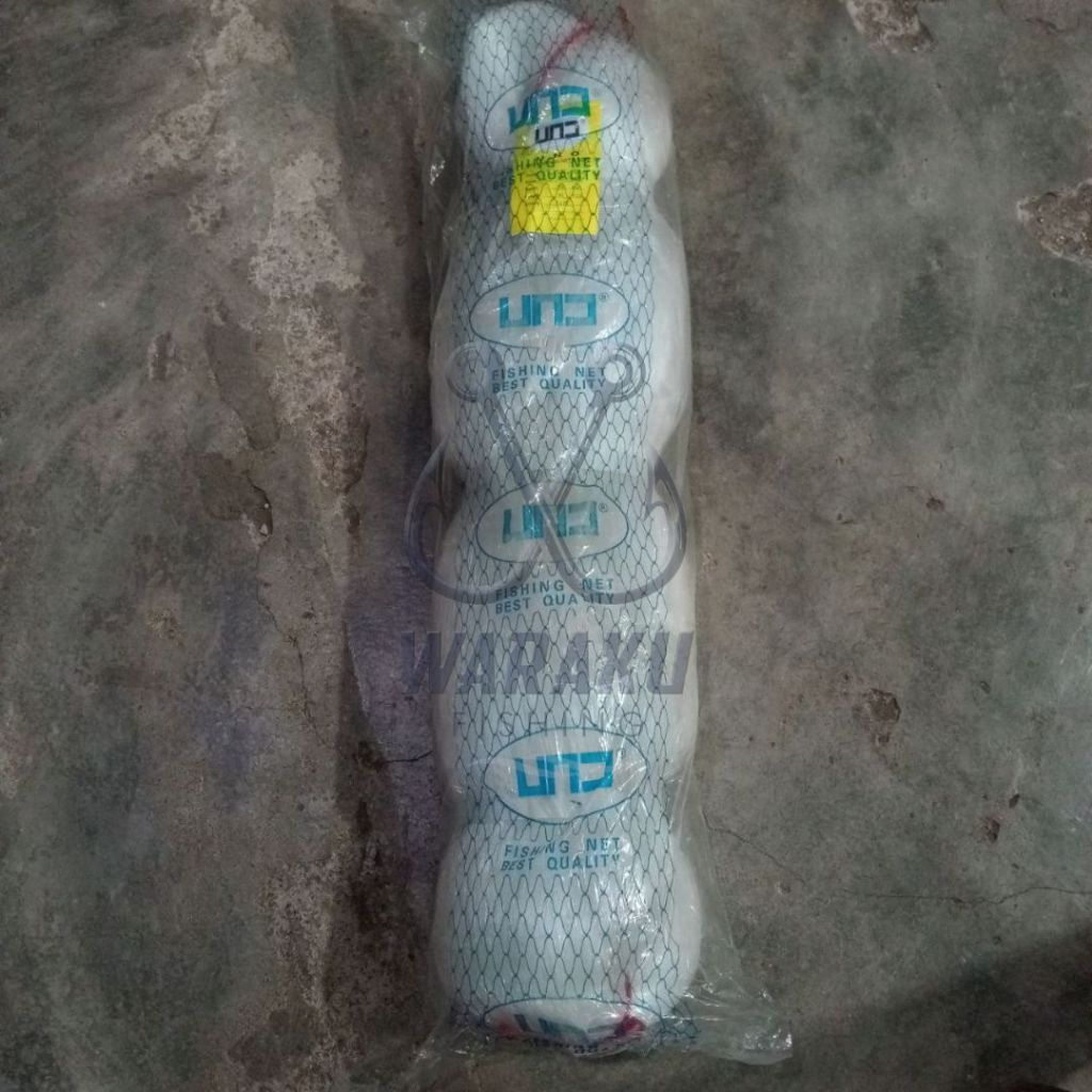 Jaring Ikan / Pukat UNO 0.50 Lubang 4 inch - 6 inch 70x80 TATE