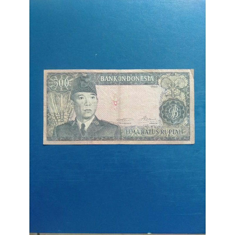 uang Kuno 500 sukarno thn 1960