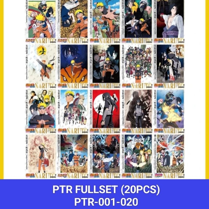 SALE KARTU NARUTO KAYOU NINJA AGE FULLSET PTR