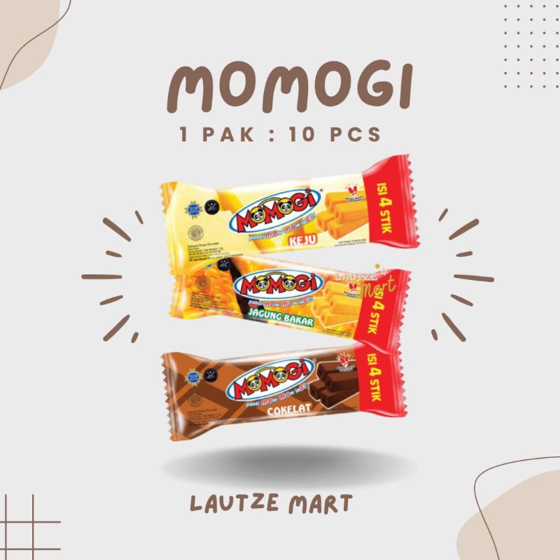 

[1 BOX] Momogi Isi 10 Pcs @12 gr