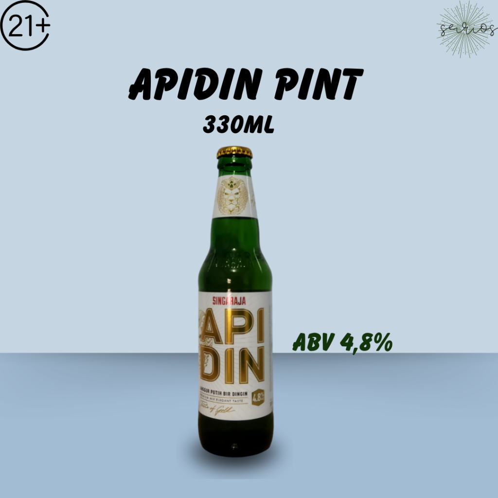 

Minuman SUPLEMEN BERSODA Apidin Pint 330ml