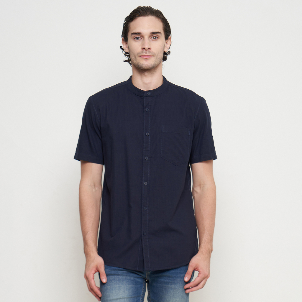 GABRIELLE KEMEJA KOKO LENGAN PENDEK REGULAR FIT BBDC411C0124