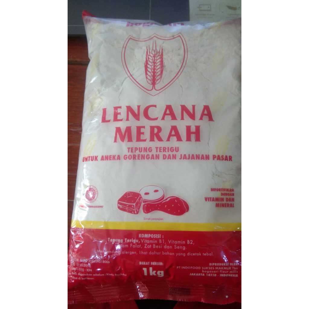 

BOGASARI TEPUNG LENCANA MERAH 1KG