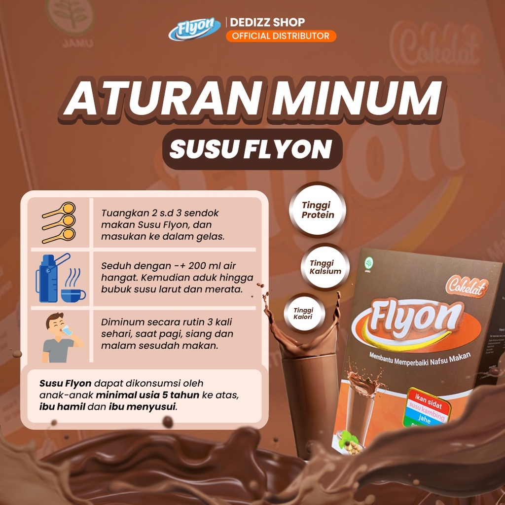 

Flyon Susu Penggemuk Badan badan BPOM ORIGINALL