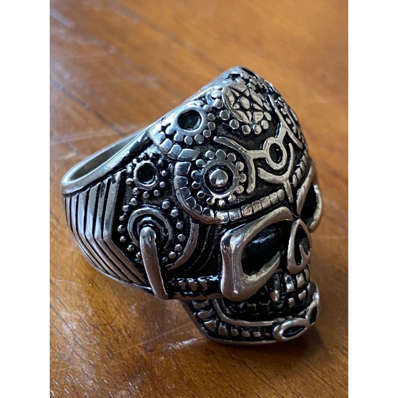 RING SKULL TITANIUM PREMIUM