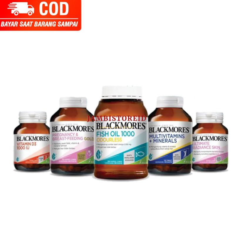 (JAMBISTOREID) JAMBI LANGSUNG KIRIM Suplemen Vitamin Blackmores All Varian Natural Bio C E D3 Koalak