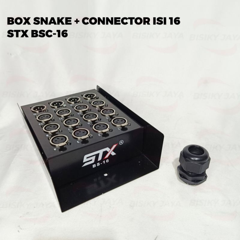 Box Snake kabel + connector isi 16 STX BSC 16 / Box Snake Kabel isi 16 STX BSC16 / Box Snake isi 16 