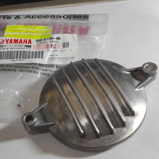 COVER, CYLINDER HEAD SIDE TUTUP TIMING NOKEN AS YAMAHA VEGA ZR JUPITER  Z 115 ORI YGP ASLI / 5D9-E11