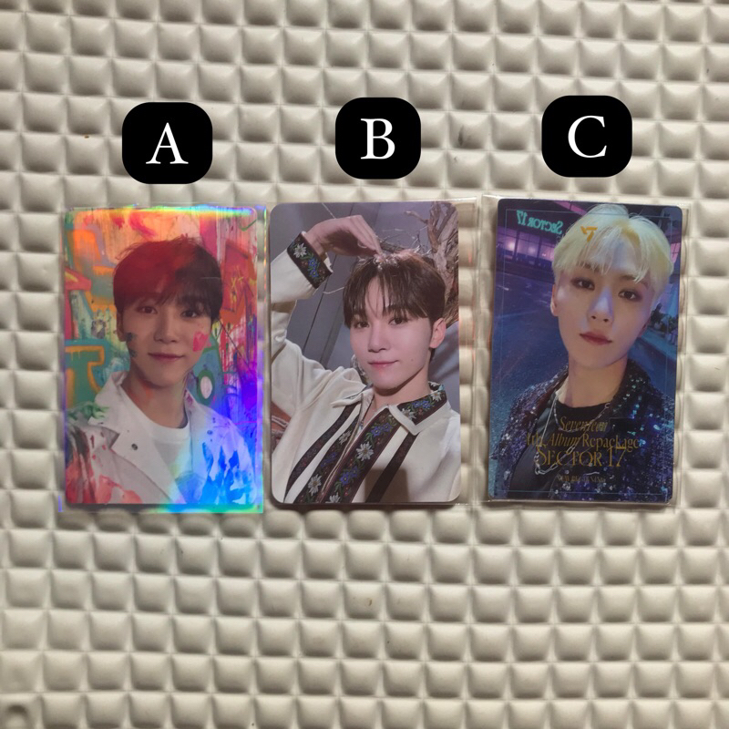 PC SEUNGKWAN SEVENTEEN ALBUM SECTOR 17 OFFICIAL PHOTOCARD WEVERSE 4th REPACKAGE SECTOR17 BENE BENEFI