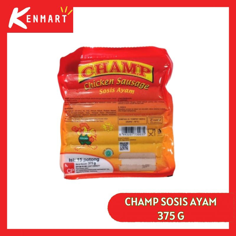 

Champ Sosis Ayam 375 Gr 15 Pcs